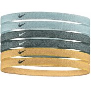 Nike Elastiques Headbands Metallic x6