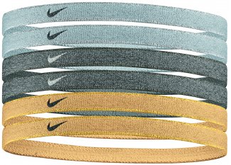 Nike Elastikbänder Headbands Metallic x6