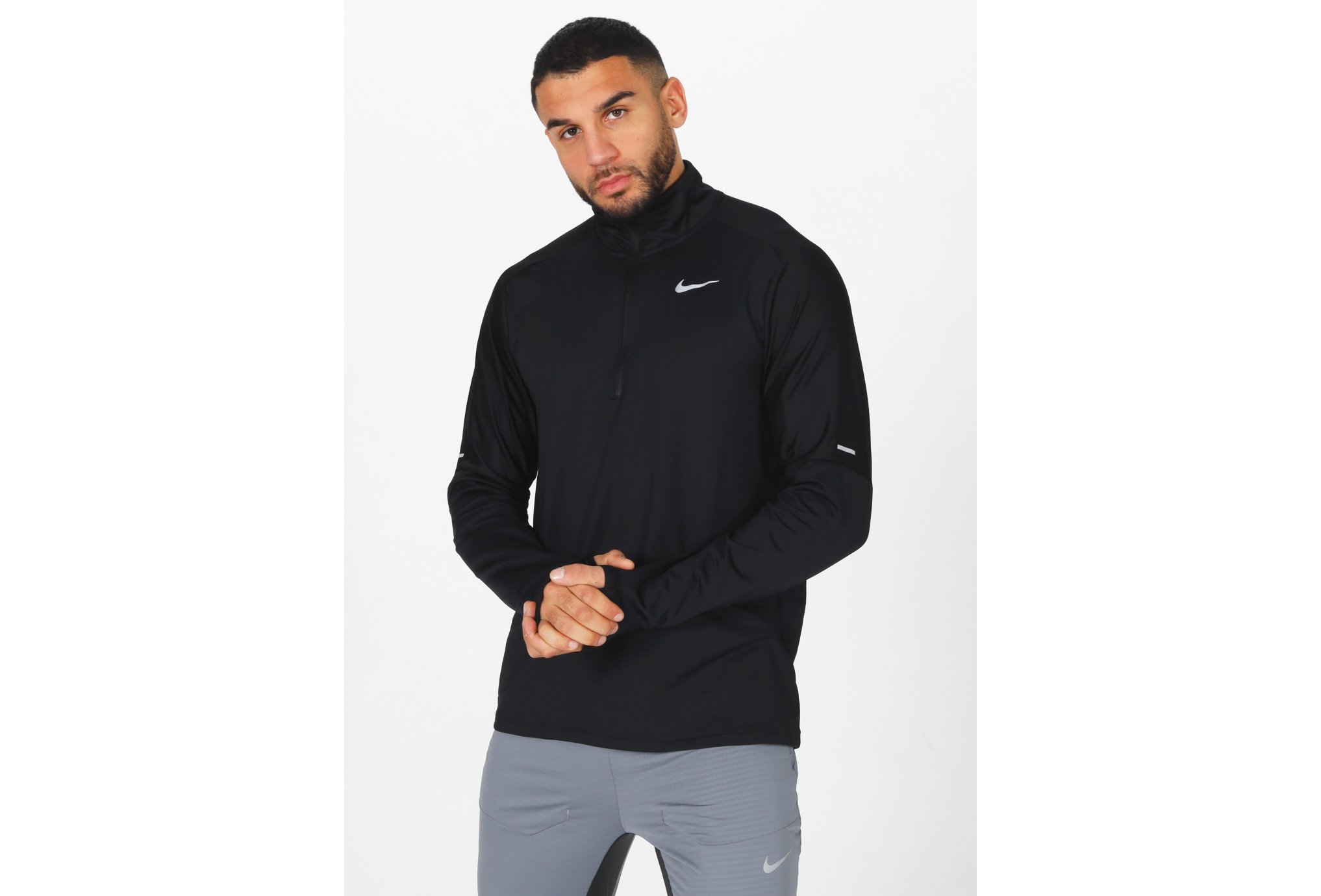 Nike Element 1/2 Zip M vêtement running homme