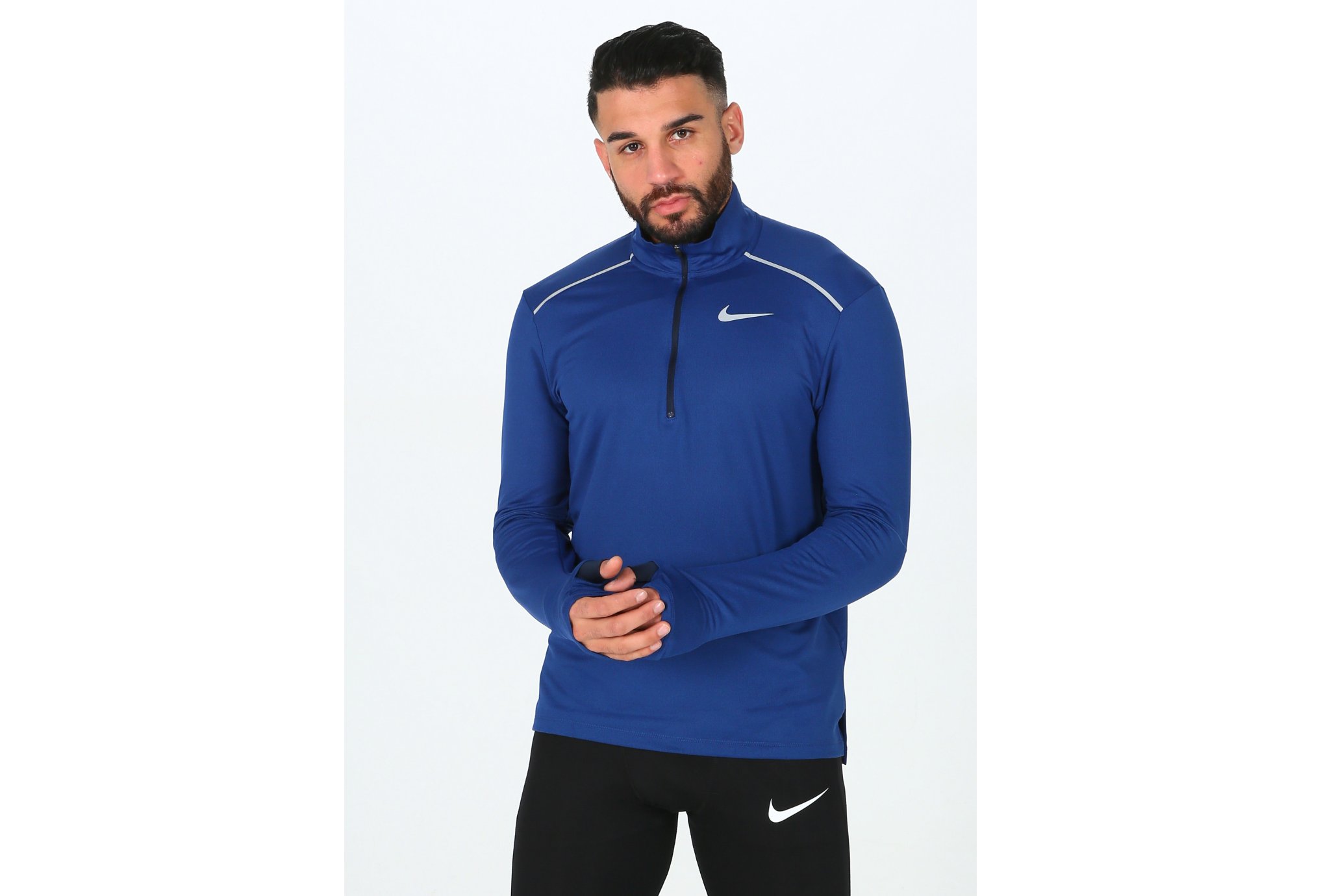 Nike Element Crew 3.0 1/2 Zip vêtement running homme