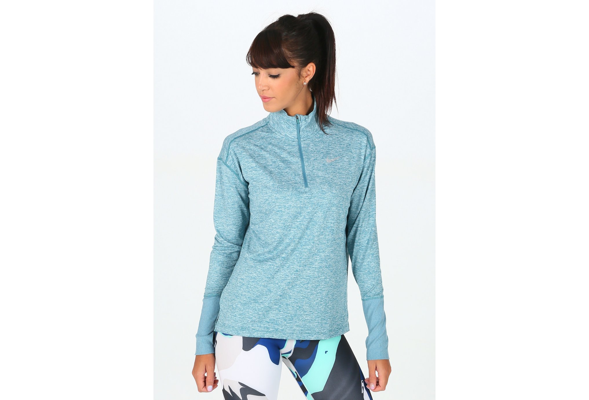 Nike Element Half Zip W vêtement running femme