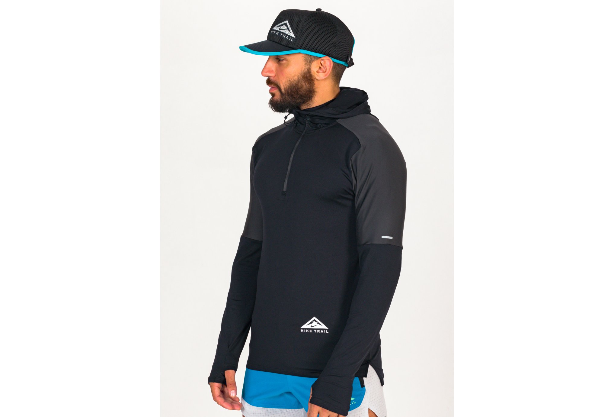 Nike Element Trail Hoodie M vêtement running homme