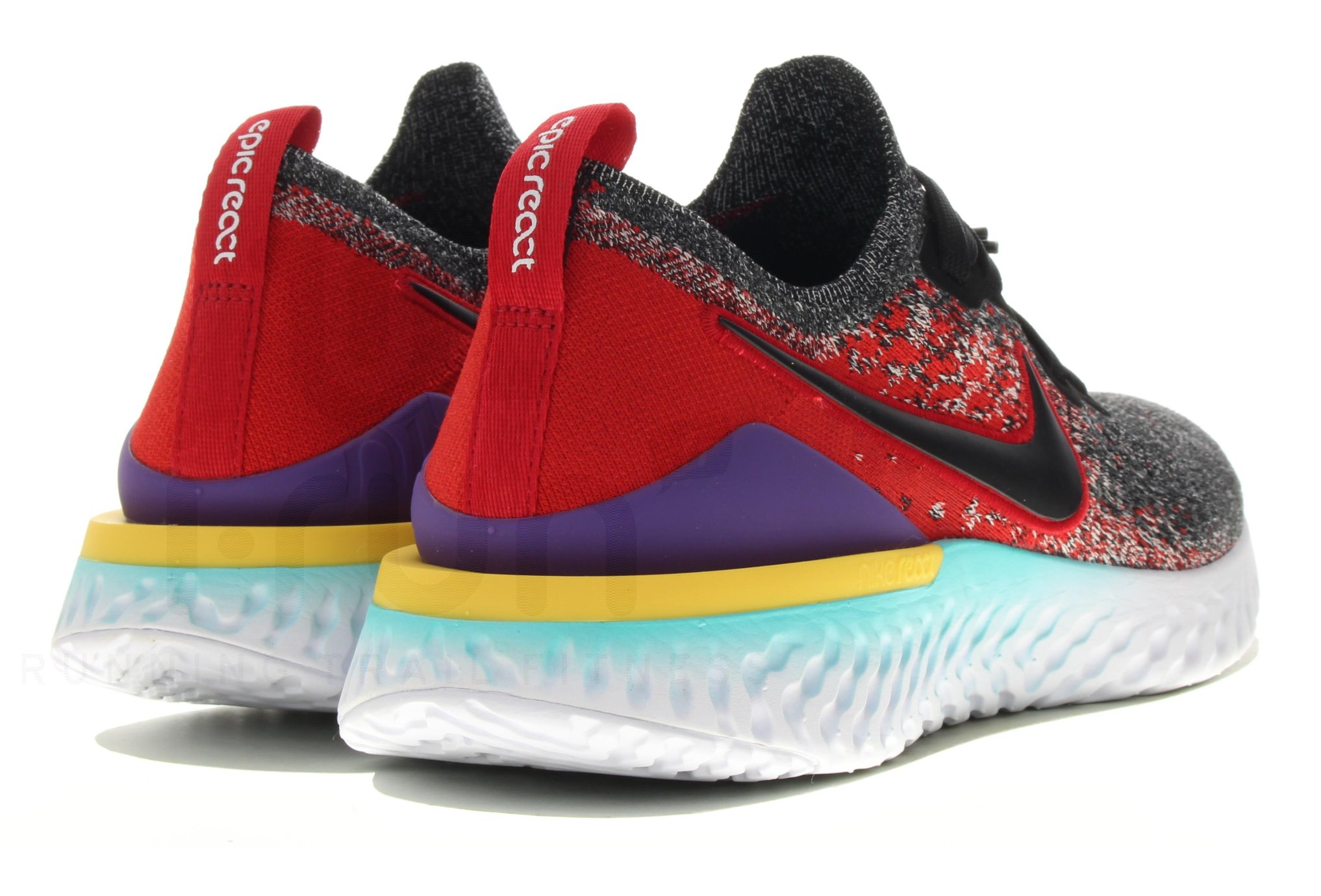 nike epic react flyknit homme blanche