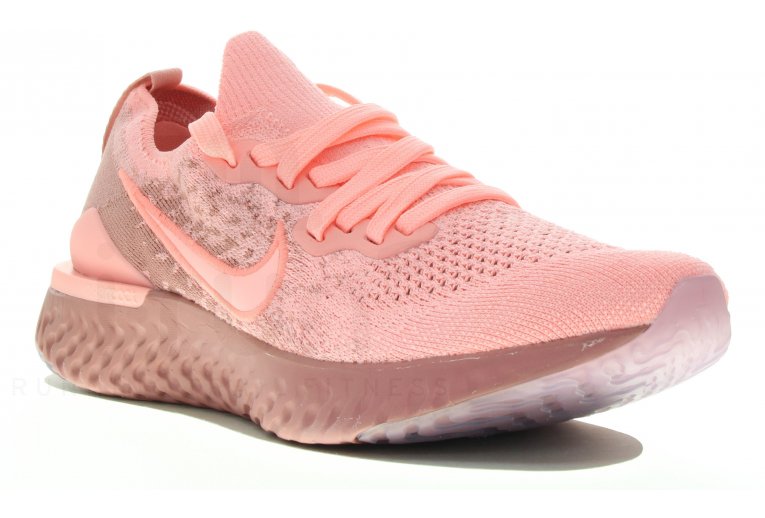nike epic react flyknit mujer rosa