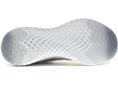 nike epic react flyknit homme argent