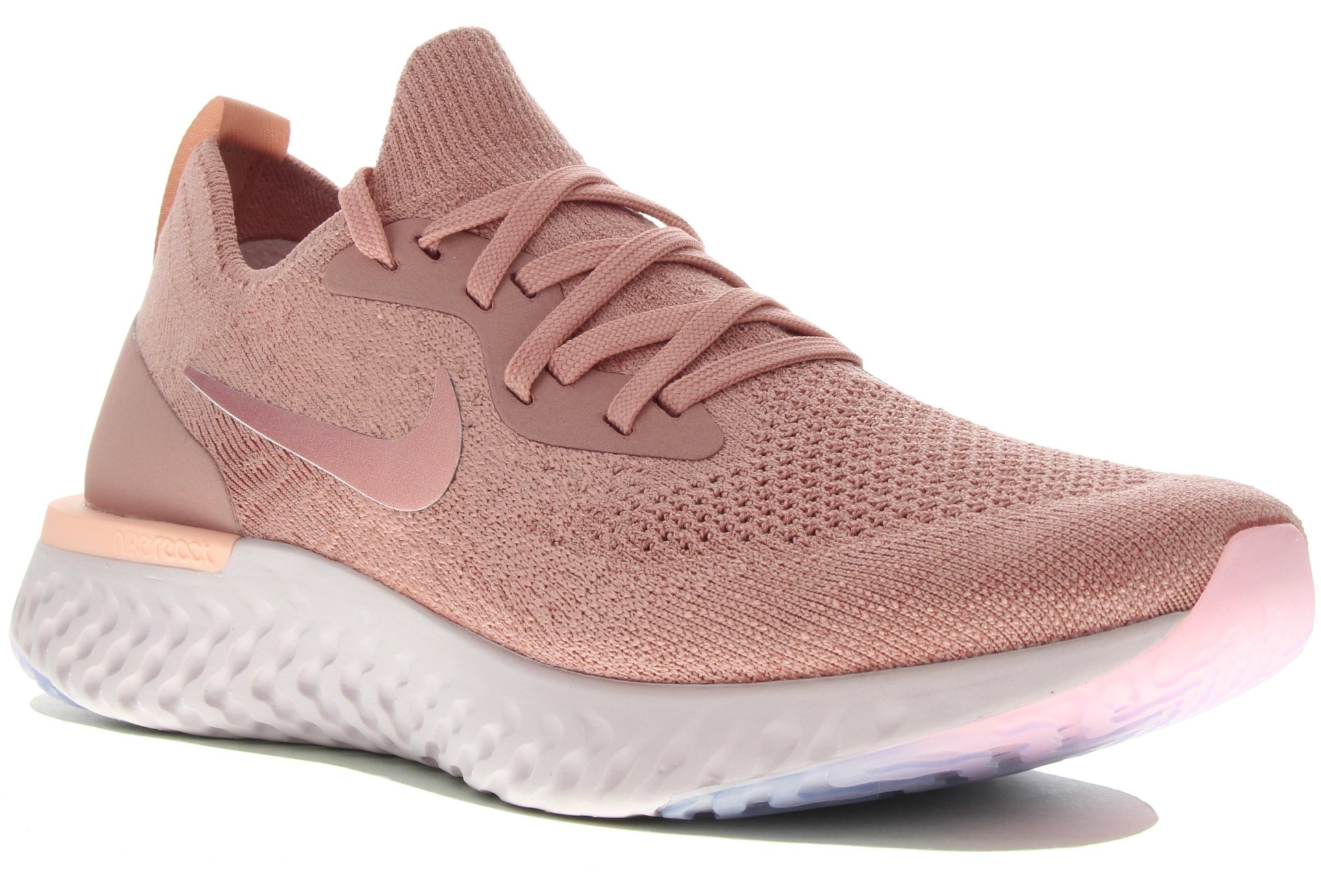 rose gold nike epic react