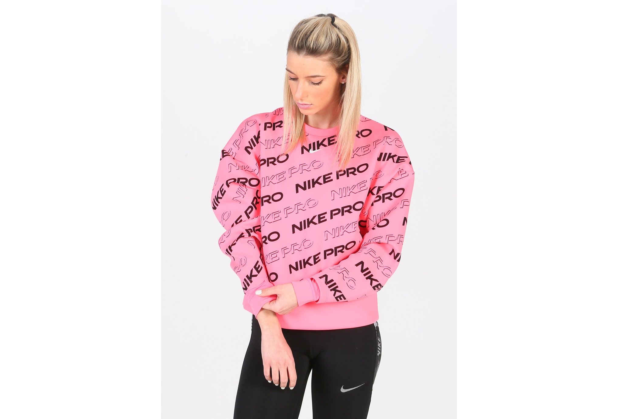 Nike Fleece Crew W vêtement running femme