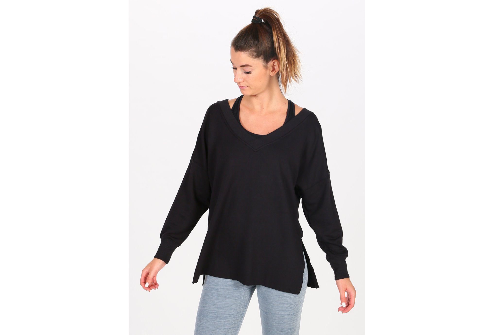 Nike Fleece Yoga W vêtement running femme