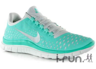 Nike free 3.0 femme on sale verte