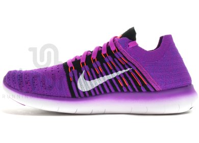 nike free run flyknit violet