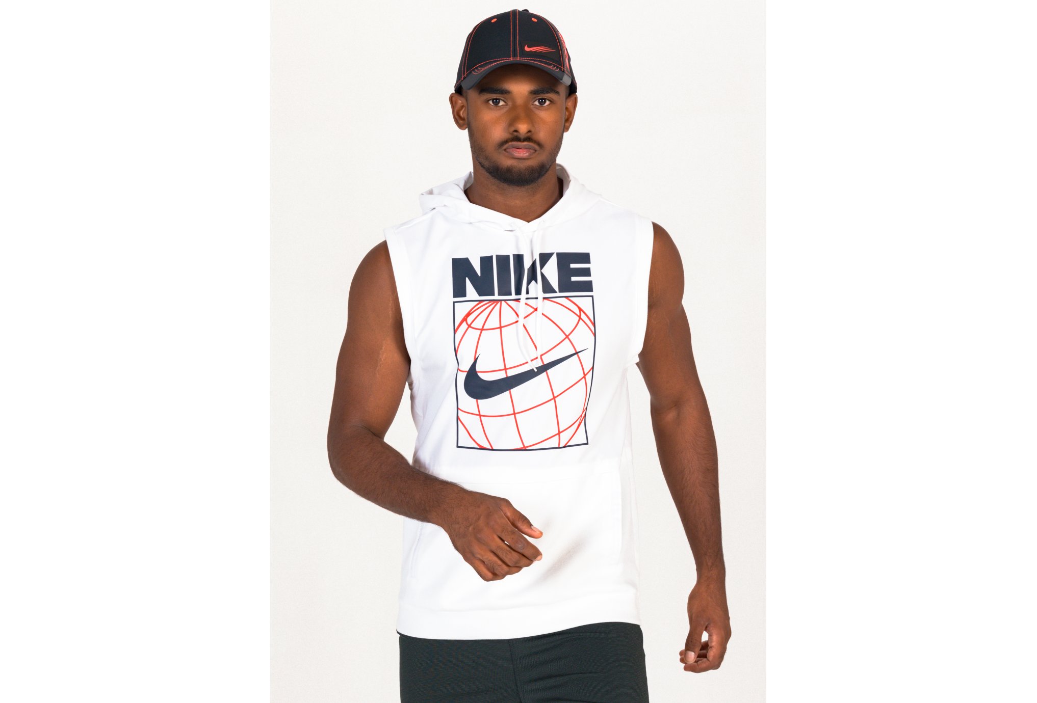Nike Graphic Hoodie M vêtement running homme