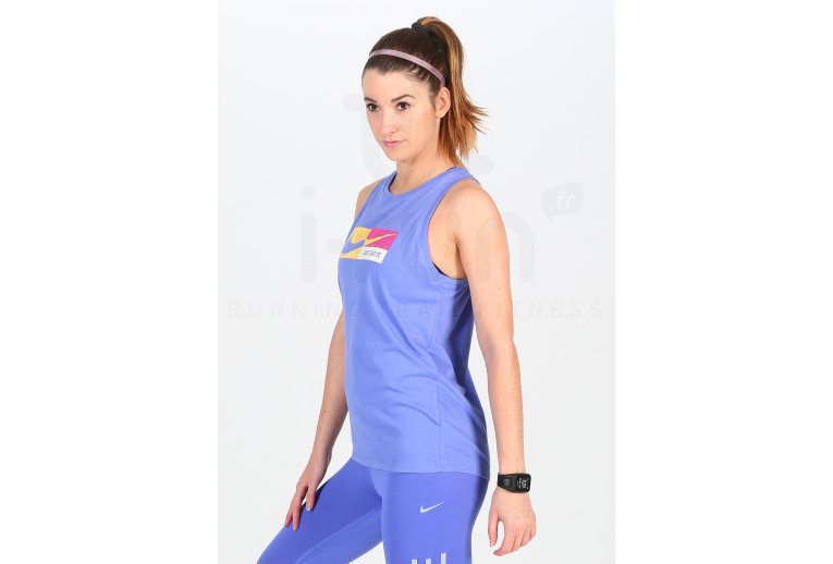 Nike camiseta de tirantes Icon Clash