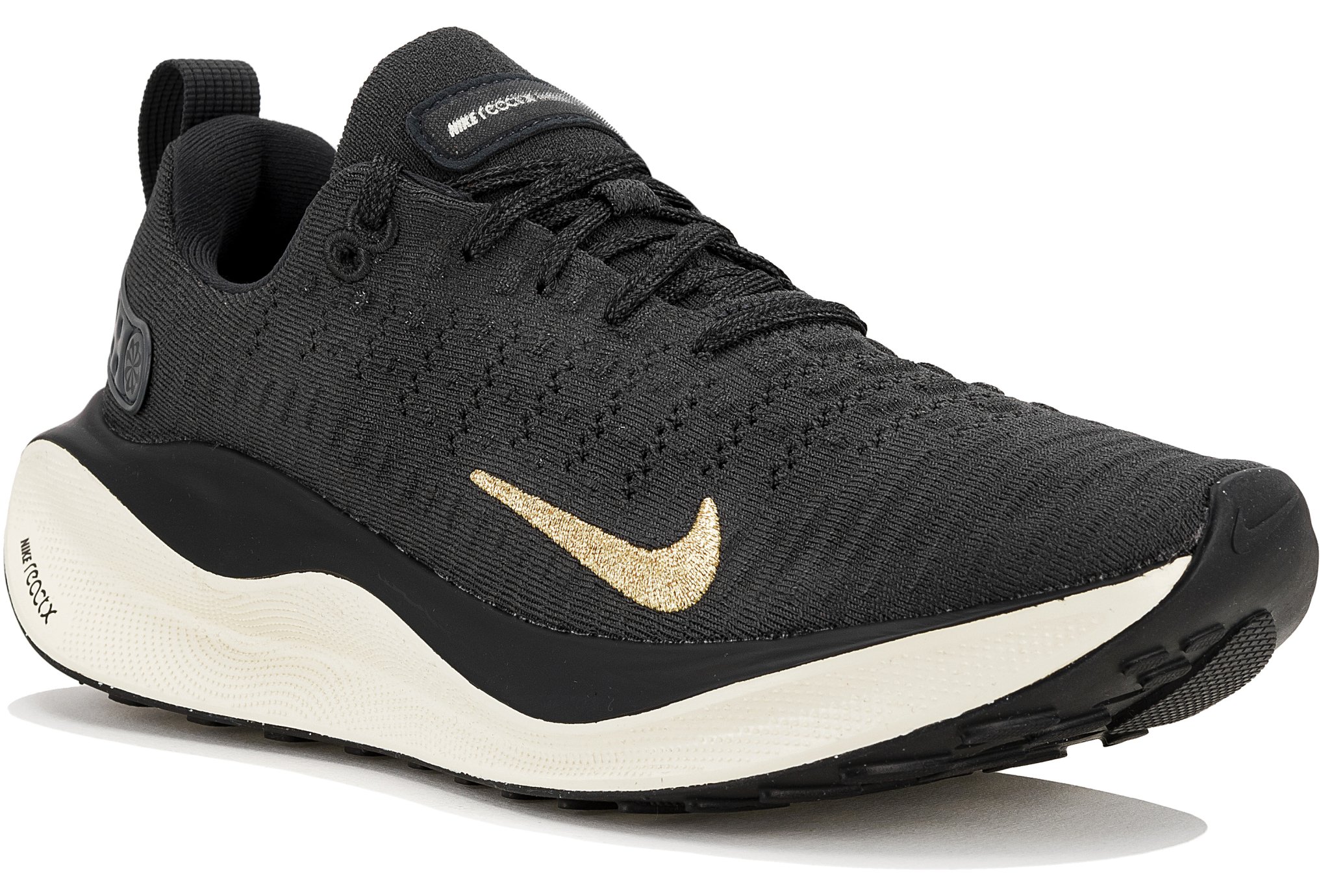 nike womens shoes black and gold