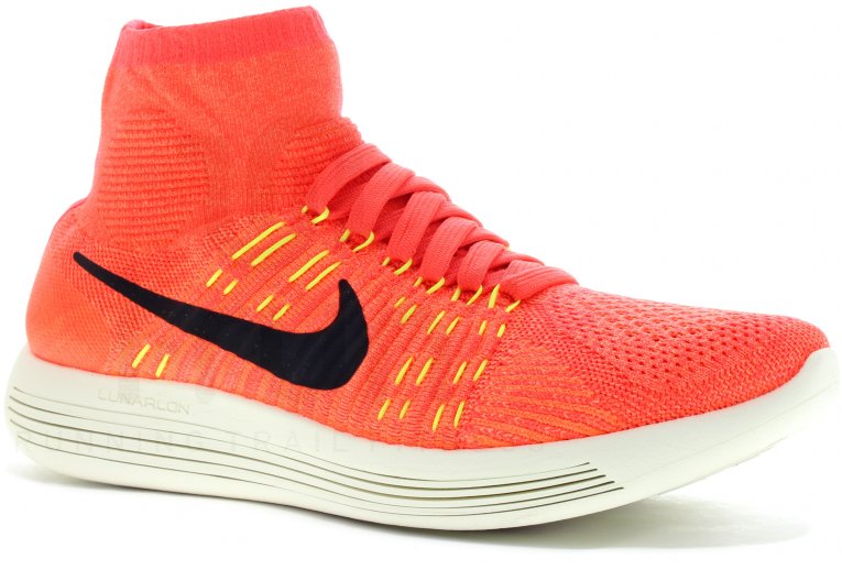 Nike flyknit lunarepic mujer on sale rojas