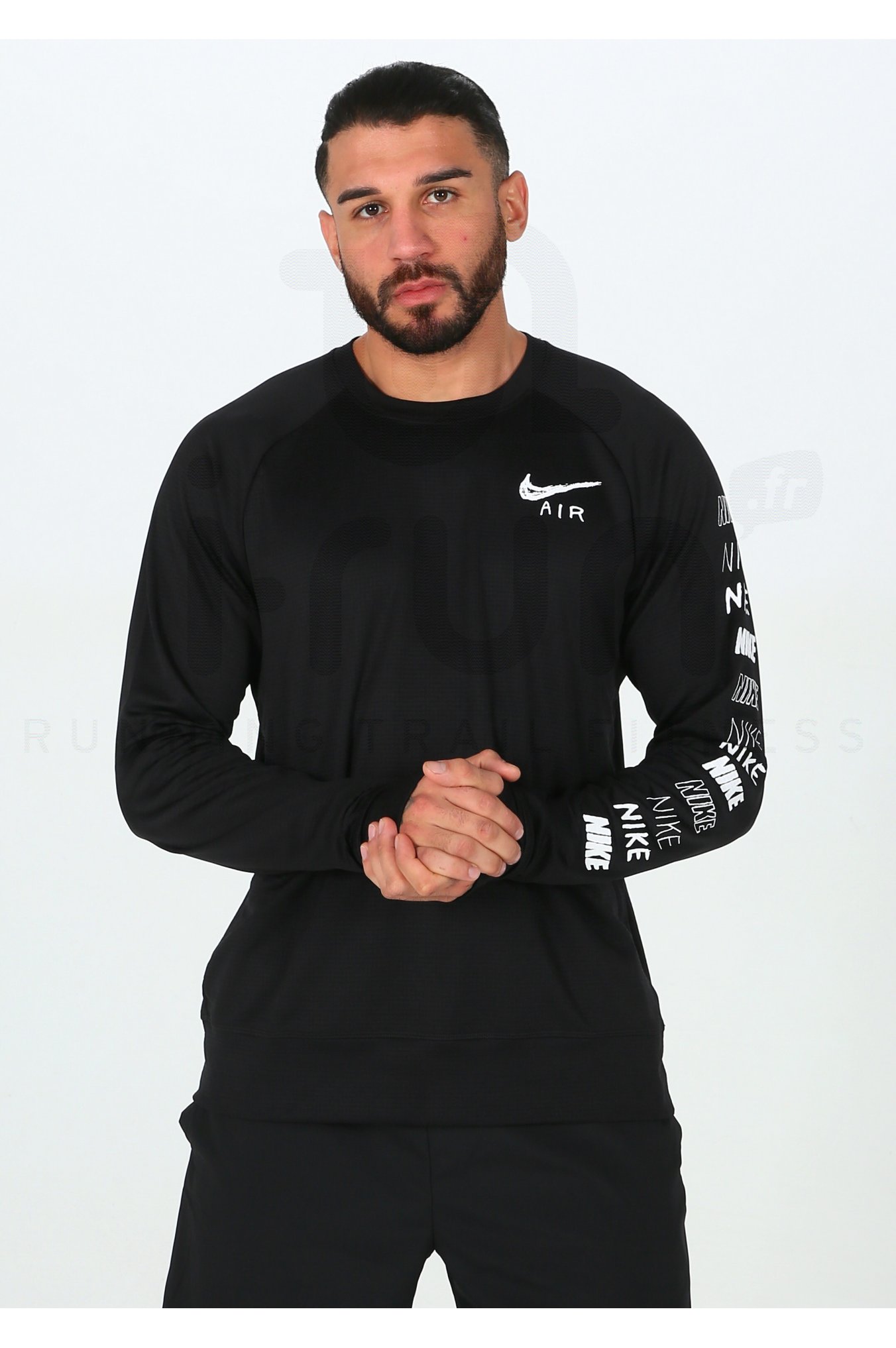 Nike Pacer Plus Crew M homme Noir pas cher