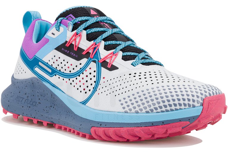 Nike React Pegasus Trail 4 Zapatillas Running Mujer Azul Rosa