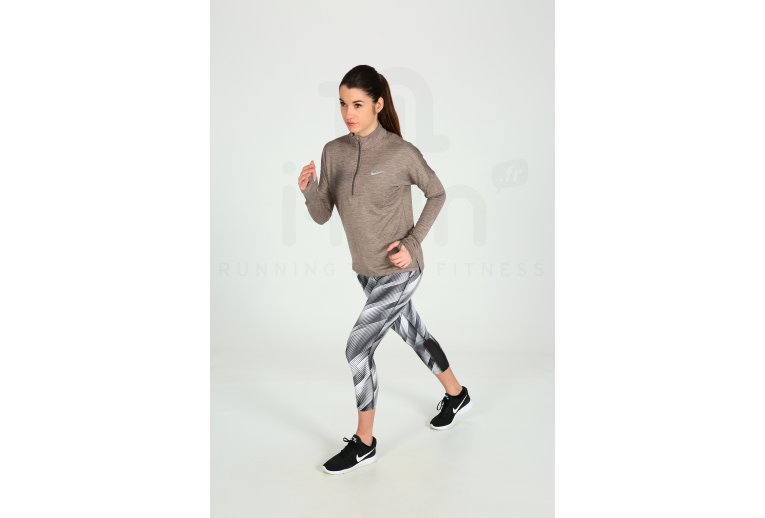 Nike Malla recortada Power Epic Run Crop Print