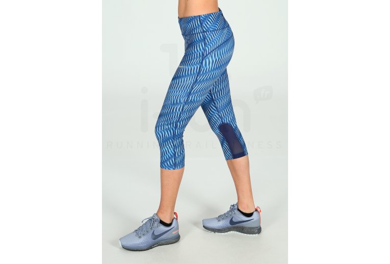 Nike Mallas piratas Power Epic Run Crop Print