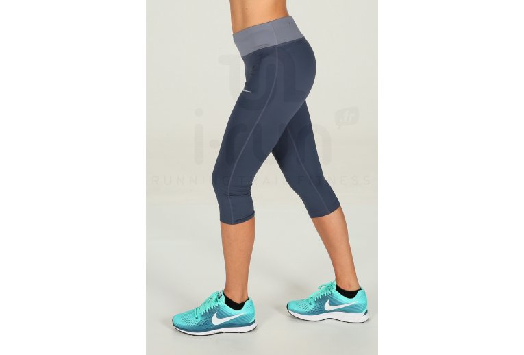 Nike Mallas pirata Power Essential Running Capri