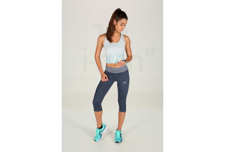 Nike Mallas pirata Power Essential Running Capri