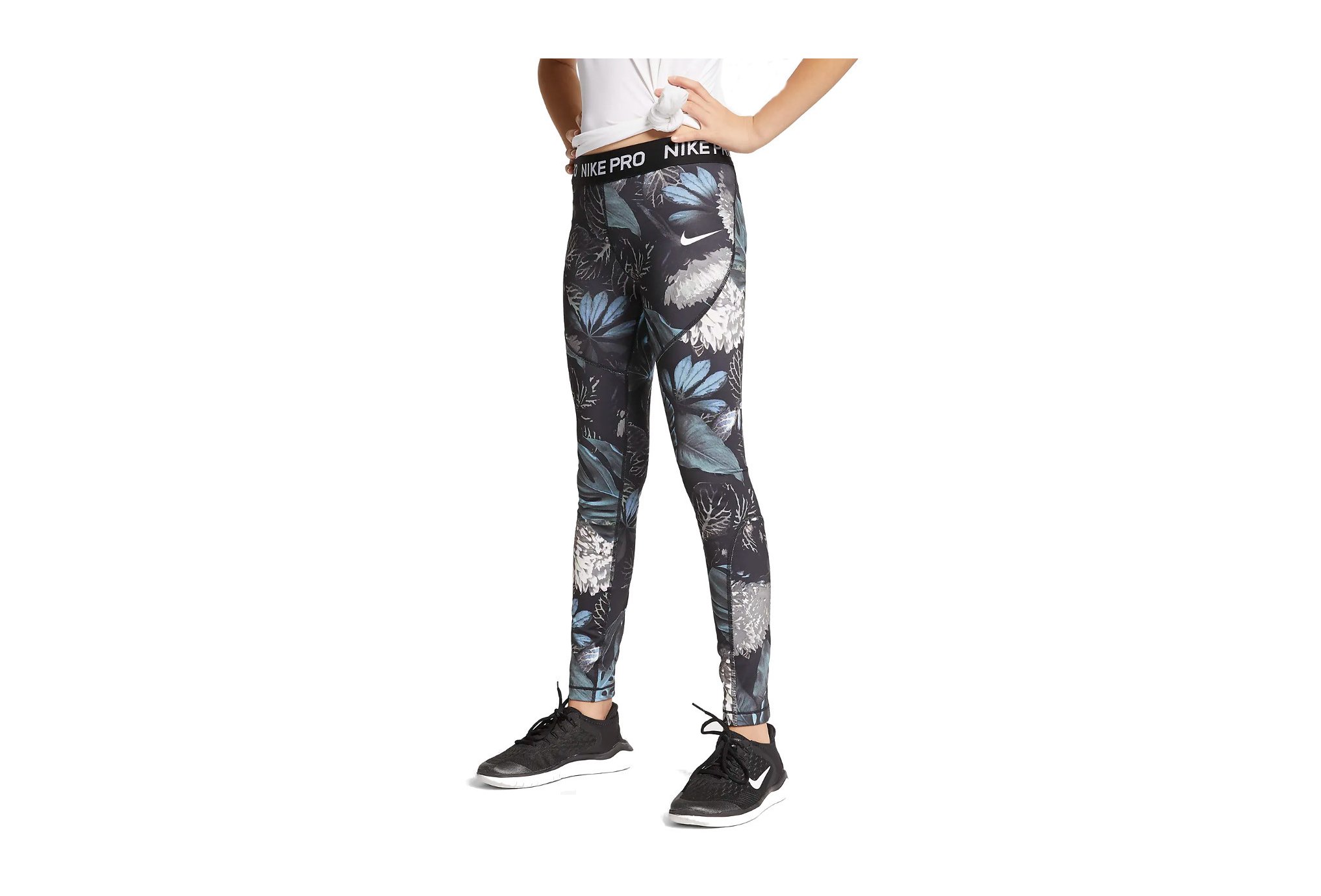 Nike Pro All Over Print Fille vêtement running femme
