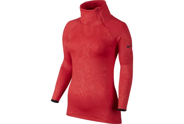 Nike Maillot Nike Pro Hyperwarm Embossed Heights Vixen Zip