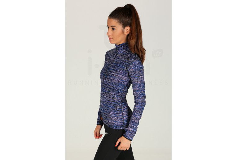 Nike Maillot Pro Hyperwarm Static 1/2 Zip