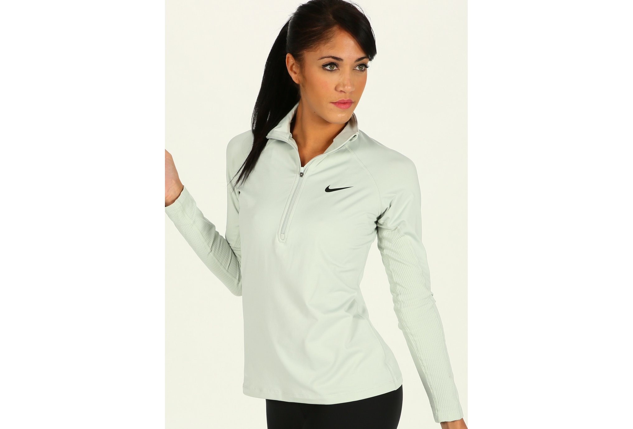 Nike Pro Warm 1/2 Zip W Diététique Vêtements femme