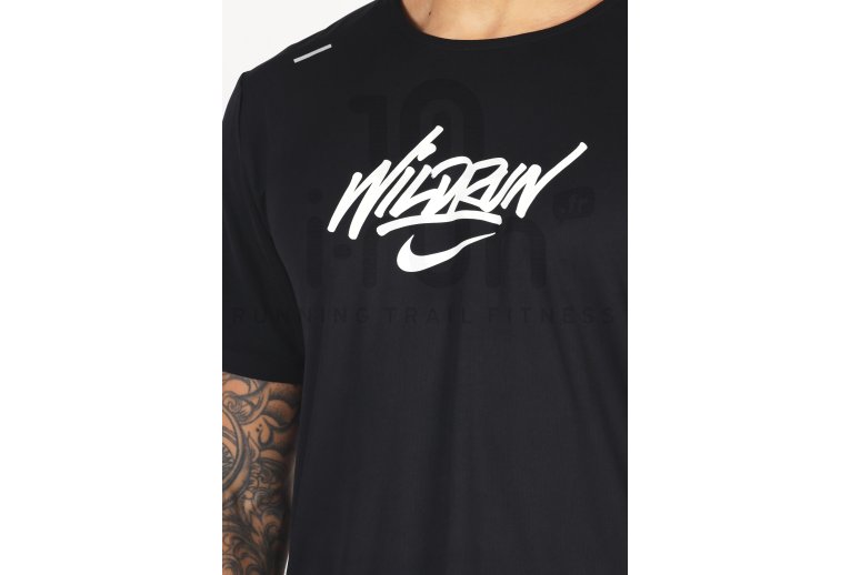 Nike camiseta manga corta Rise 365 Wild Run