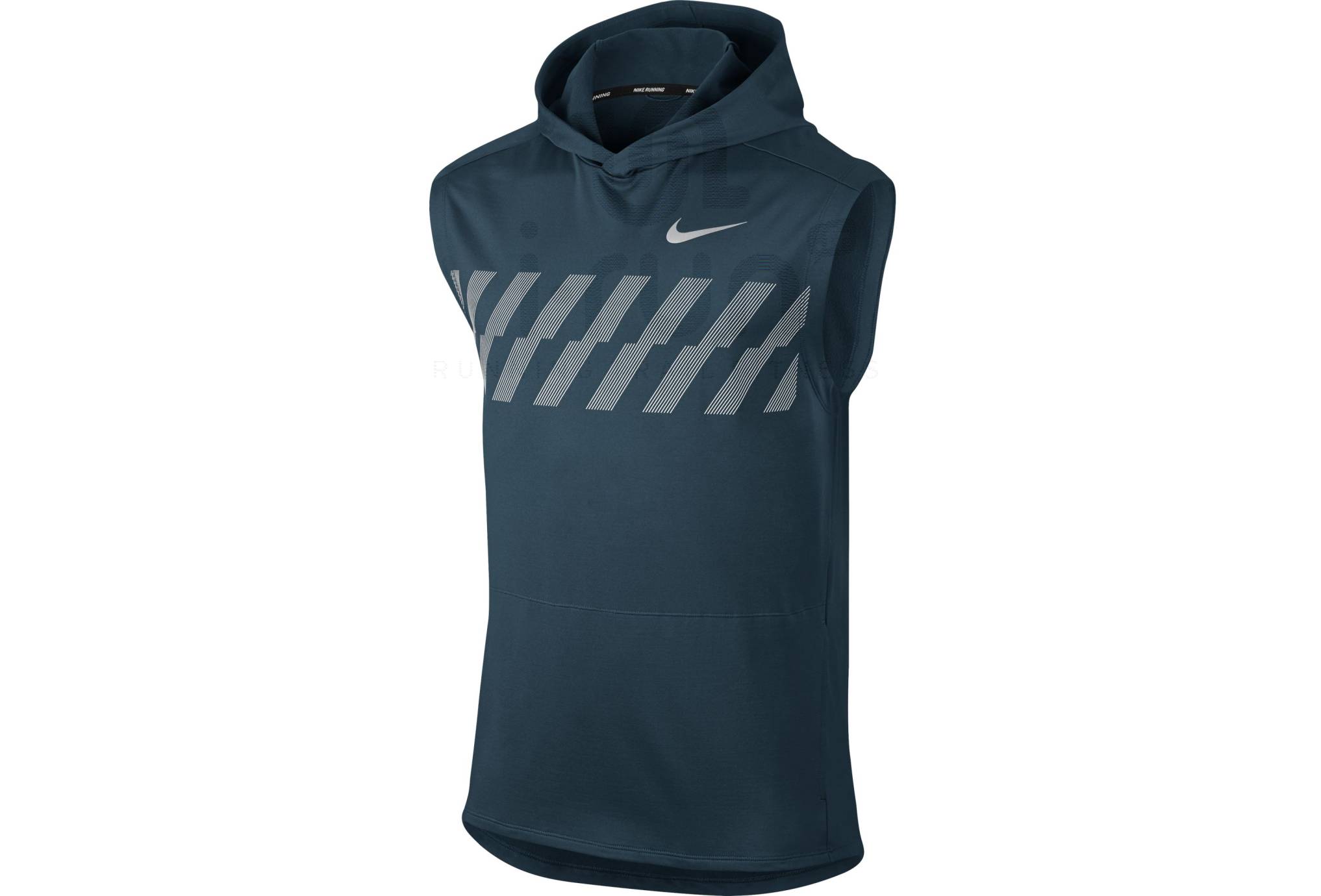 Sudadera sin mangas con capucha Hombre talla SXXL AZUL Kiabi 12,00€