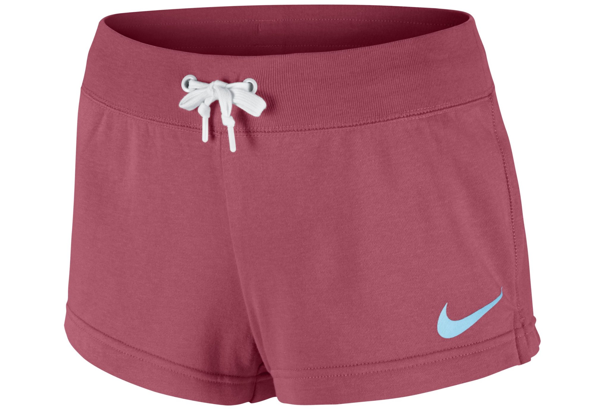 Nike club swoosh shorts on sale pink