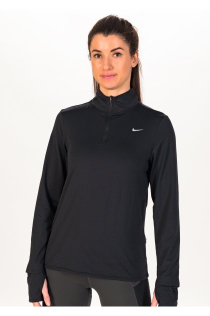 Nike camiseta manga larga Swift Element UV 1/2 zip