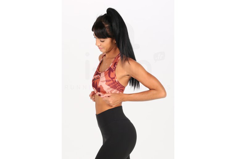 Nike Sujetador deportivo Swoosh Floral Camo