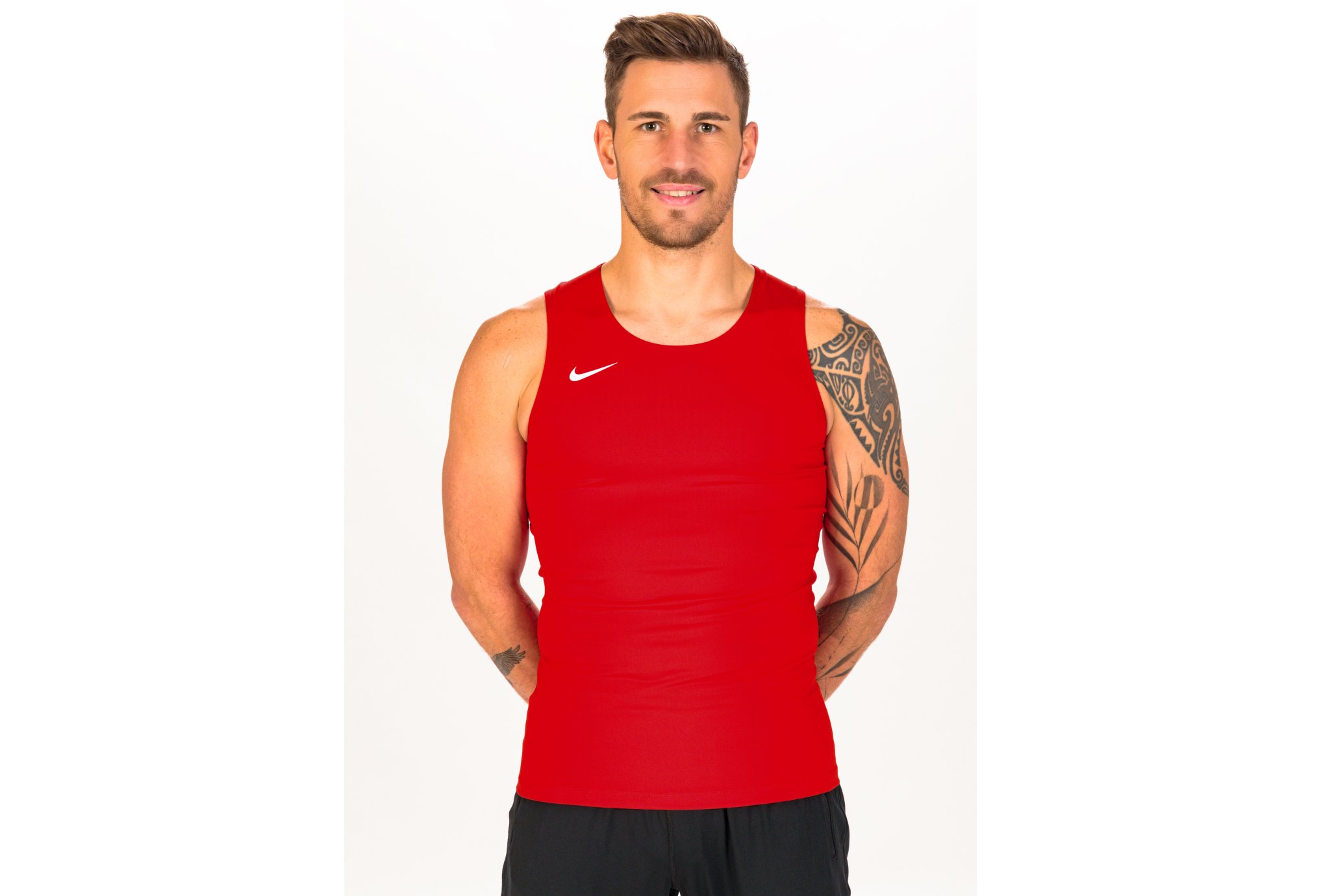 Nike Team Running Singlet Herren im Angebot Herren Bekleidung