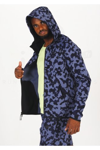 nike tech fleece bleu