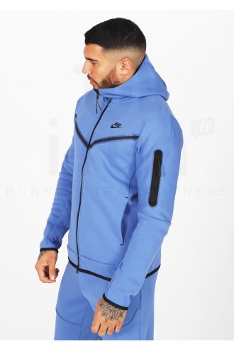 gilet nike tech bleu