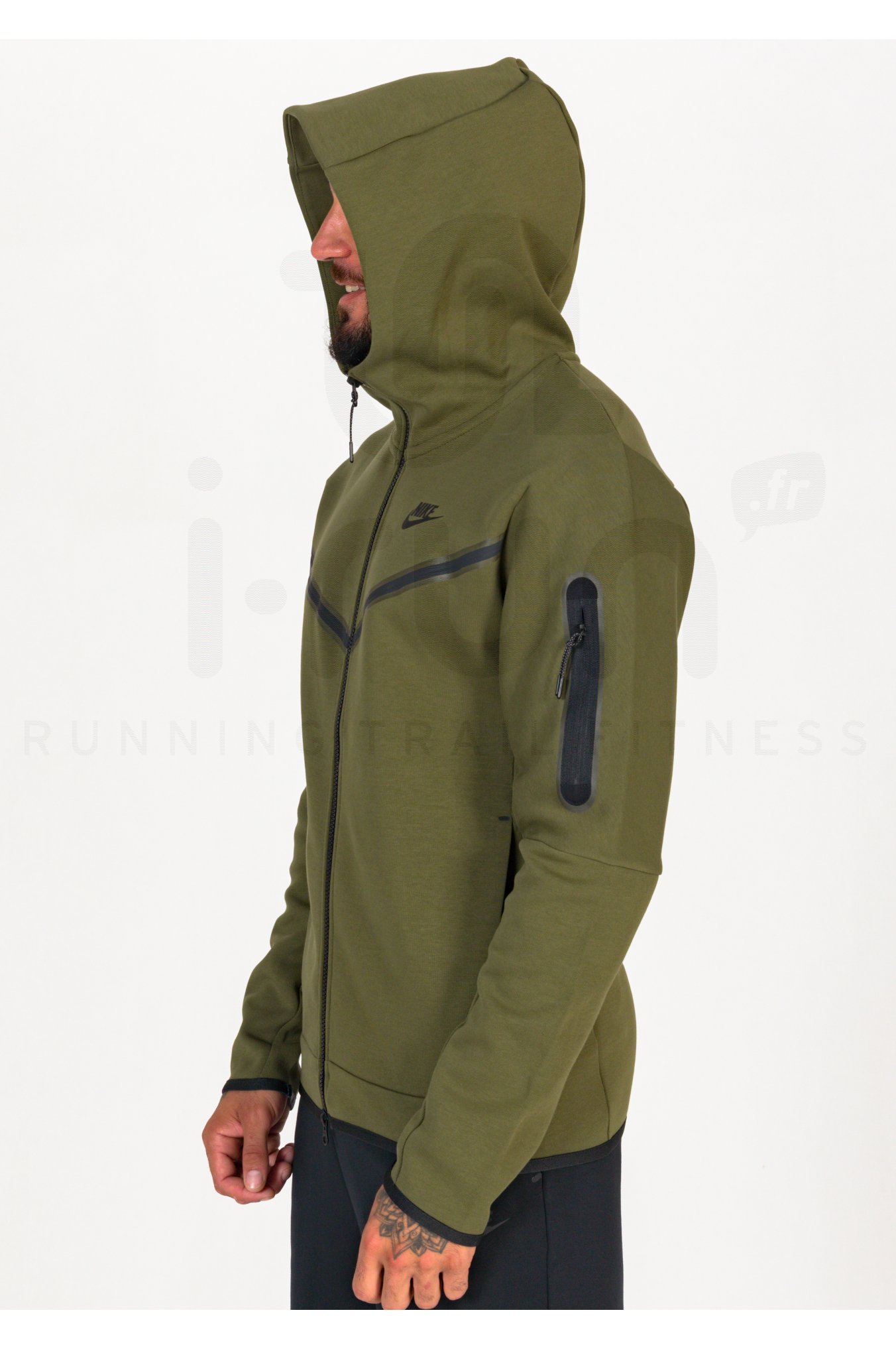 Nike Tech Fleece M homme Vert pas cher