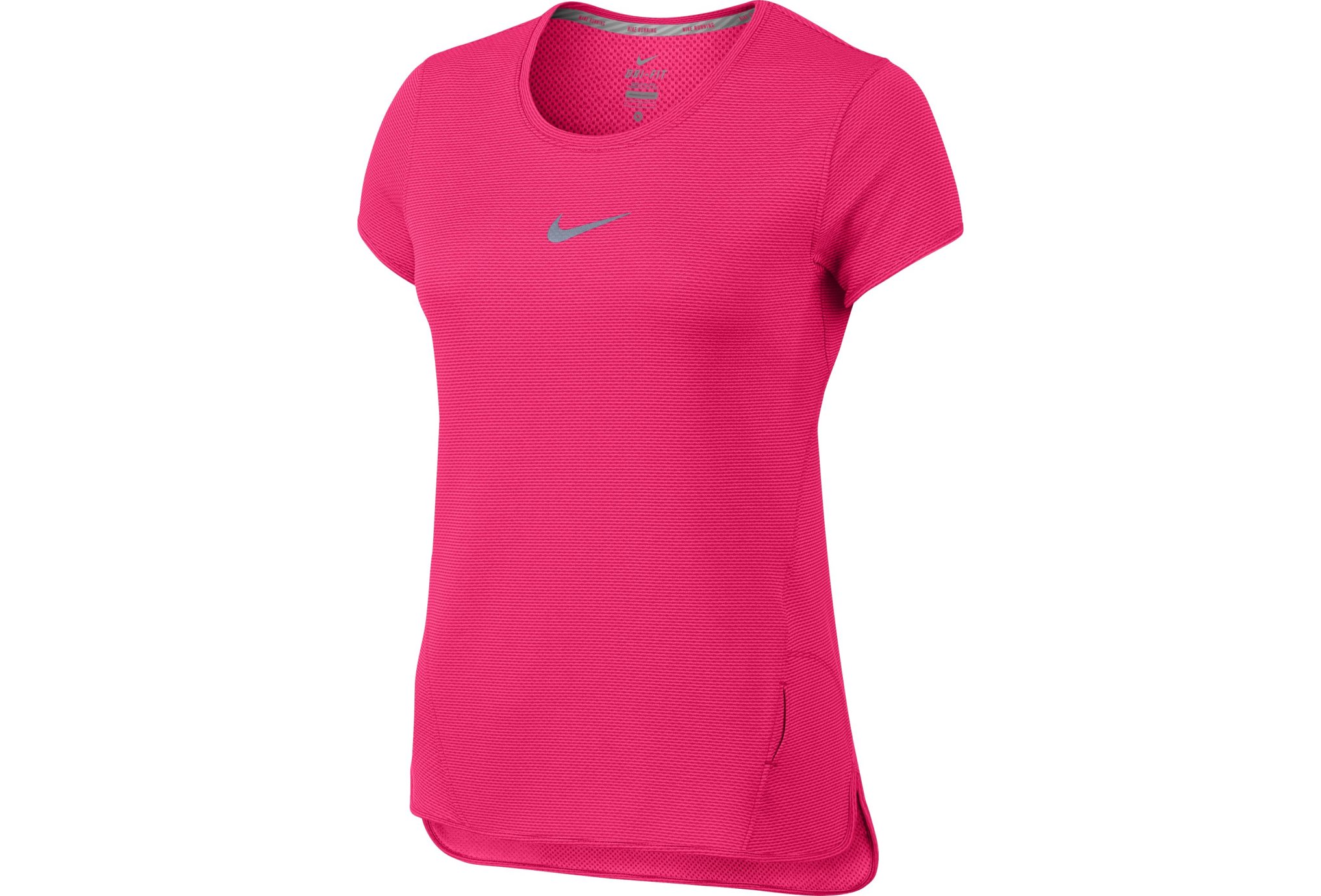 Nike Tee-shirt AeroReact W femme Rose pas cher