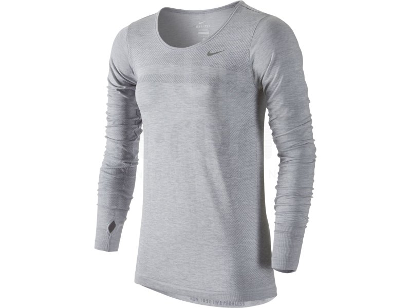 t shirt nike gris femme