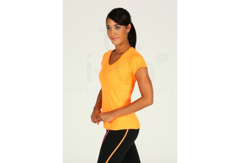 Nike Camiseta Miler cuello en V