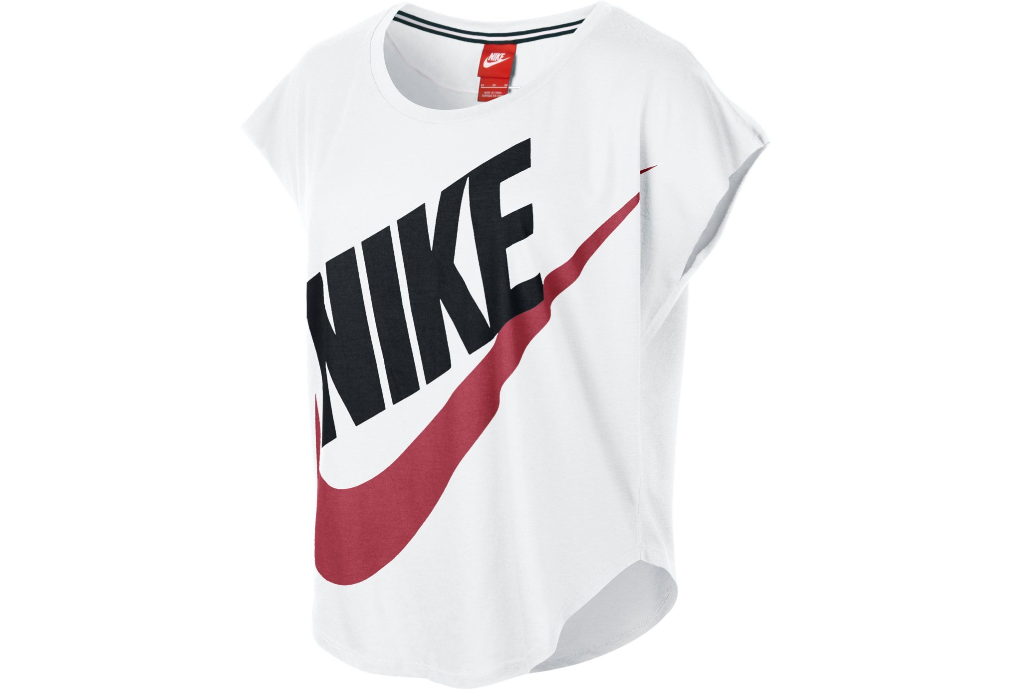 Nike Teeshirt Signal W femme Blanc pas cher