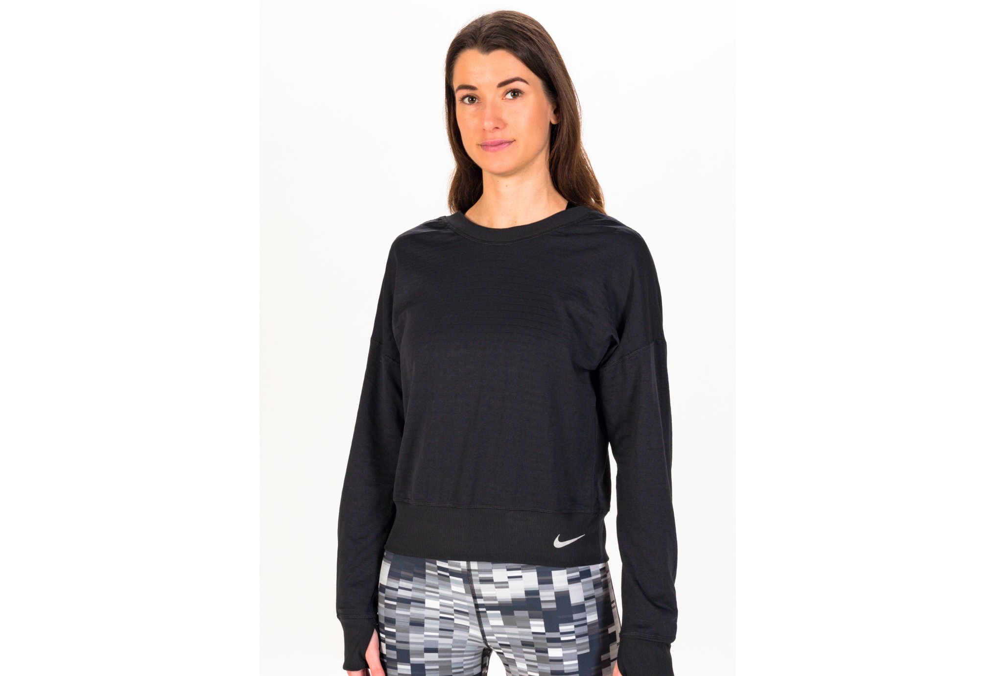 Nike Therma-FIT Element Crew Noir