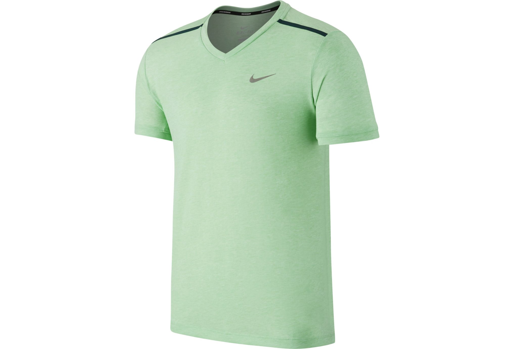 Nike TS Dri Fit Tailwind M Homme Vert Pas Cher