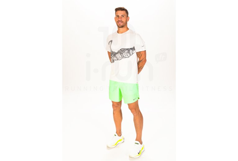 Nike camiseta manga corta UV Miler Run Division