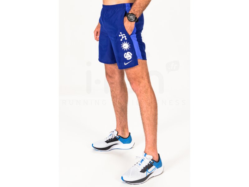 nike running wild run challenger jogger tissé bleu