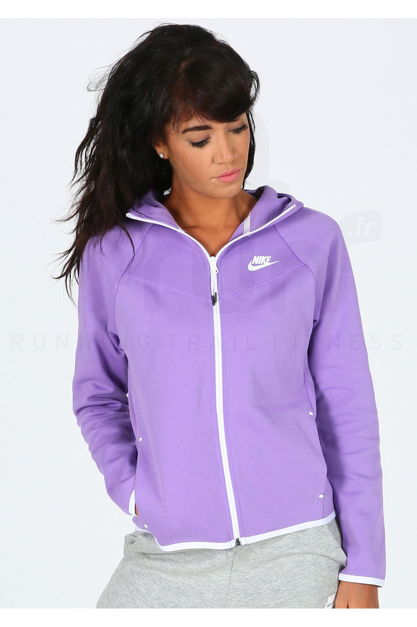 Nike Windrunner Tech Fleece W femme Violet pas cher