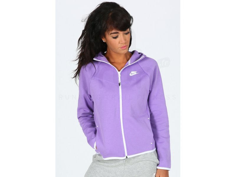 Nike Windrunner Tech Fleece W femme Violet pas cher