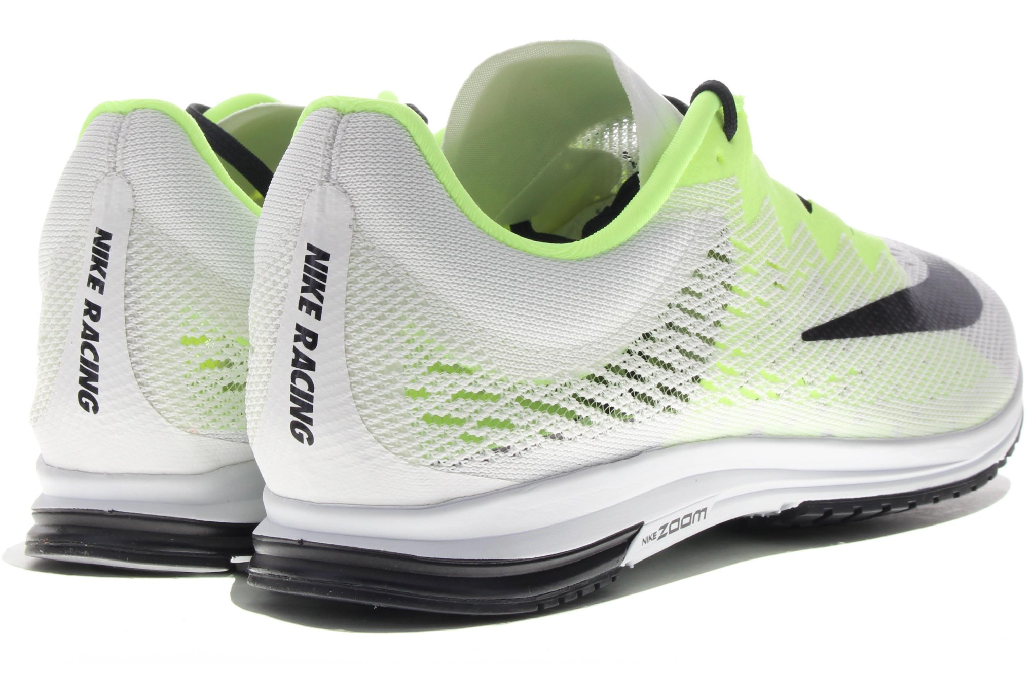 nike zoom streak lt 4 unisex shoes white black