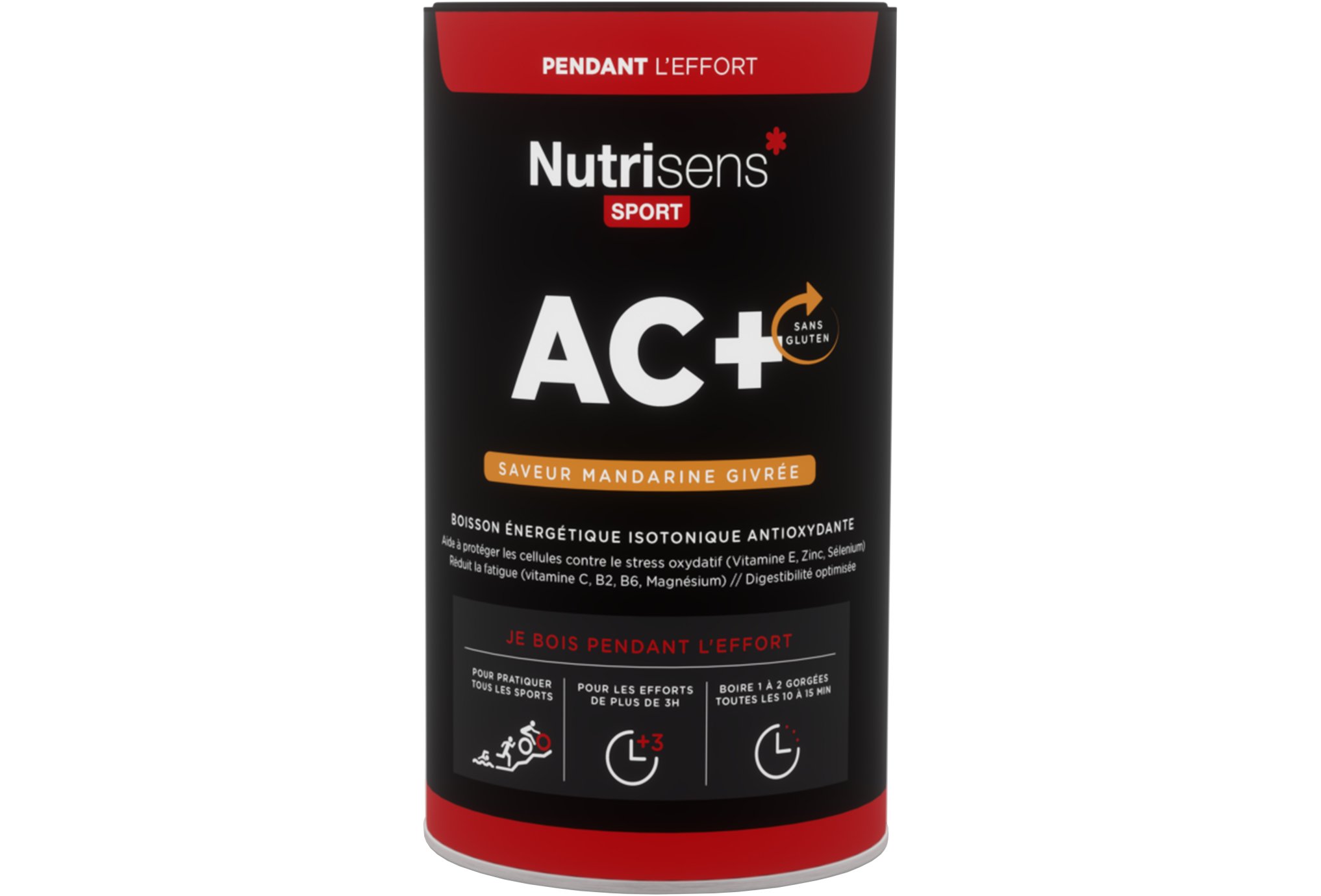 Nutrisens Sport AC+ - Mandarine Givrée Diététique Boissons