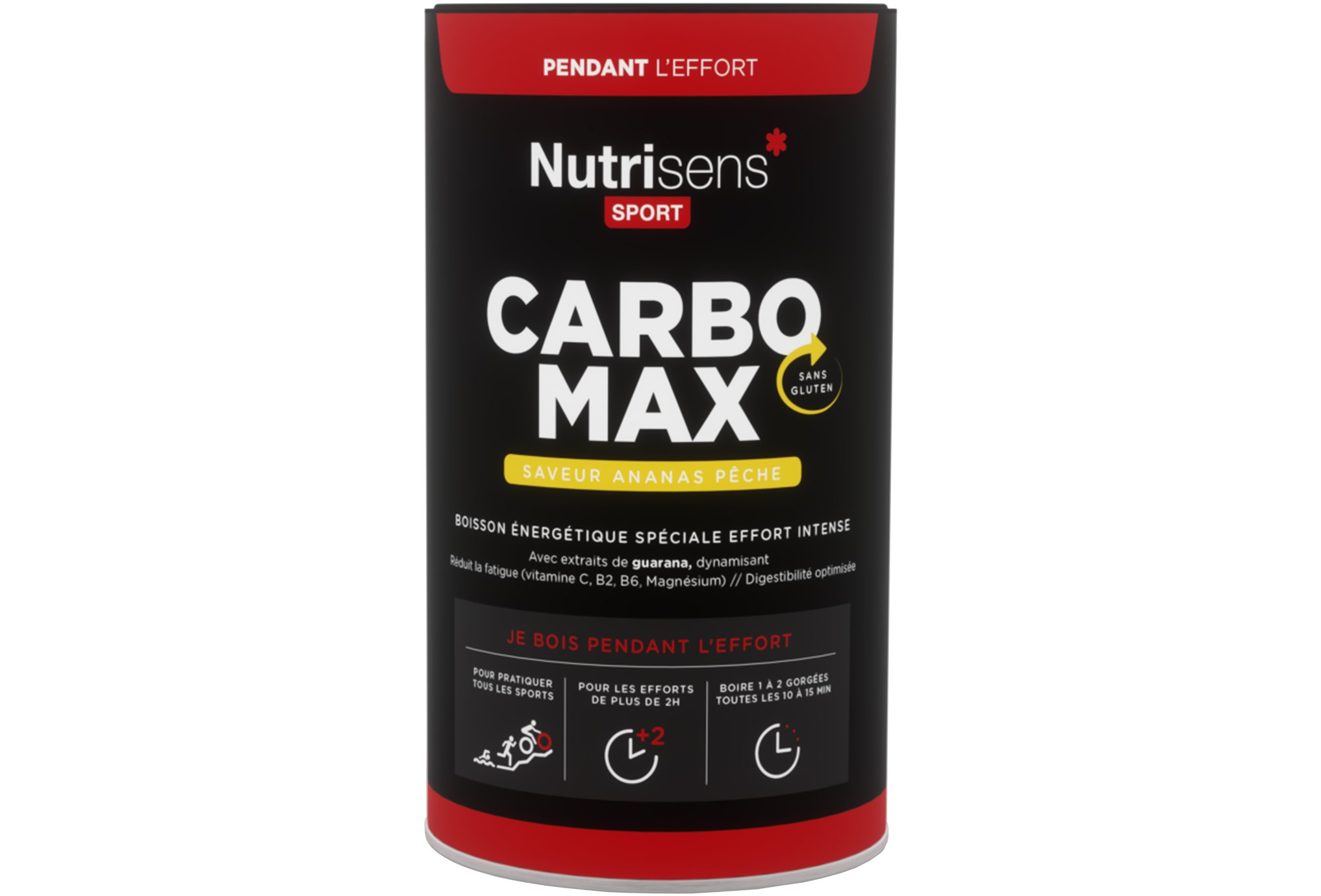 Nutrisens Sport CarboMax - Ananas/Pêche Diététique Boissons
